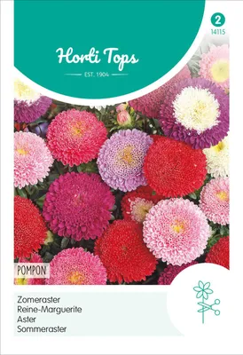 Produktbild von Sommeraster Pompon | Asternsamen von Hortitops