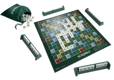 Produktbild von Mattel Scrabble Original, Brettspiel, Wort, 10 Jahr(e)