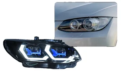 Immagine prodotto di Fari anteriori, tecnologia LED, design con lente proiettore, compatibili con modelli prodotti dal 2006 al 2010, modello AFS-a
