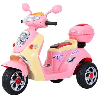 Produktbild von Homcom Kindermotorrad Kinderelektroauto Elektromotorrad Kinderfahrzeug mit Musik