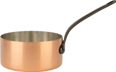 Produktbild von Cuisine Romefort | Kupferkasserolle Ø 20 cm | verzinnt mit Gusseisengriff | Kasserolle aus massivem Kupfer