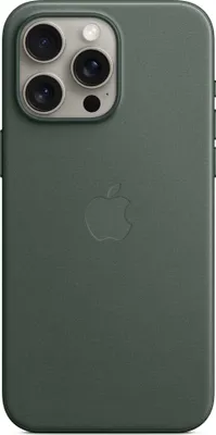 Immagine prodotto di Custodia APPLE iPhone 15 Pro Max FineWoven con MagSafe - Evergreen
