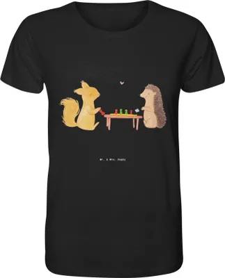 Produktbild von Mr. & Mrs. Panda Tshirt Eichhörnchen Gesellschaftsspiele Größe M - Schwarz - Geschenk, Herren-T-Shirt, Spielen, T-Shirt, Spieleabend, Shirt, mit Spruch, Herren