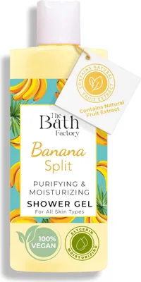 Immagine prodotto di The Bath Factory Banana Split Gel Doccia 400 ml - żel pod prysznic