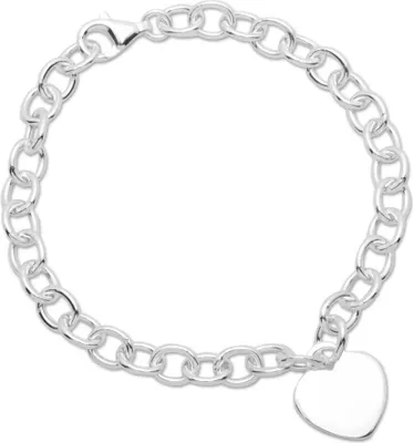 Produktbild von Unique 925 Silber Bettelarmband für Charms 20cm CB0005
