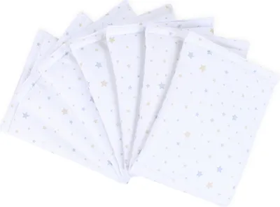 Produktbild von babybay Nestchen Ultrafresh für Maxi, Boxspring, Comfort, weiß Sternemix sand/azurblau