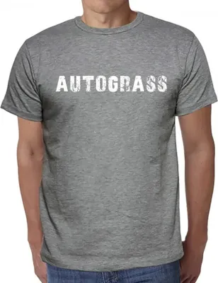 Produktbild von Herren Grafik T-Shirt Autograss Öko-Verantwortlich Vintage Jahrgang Kurzarm Lustige Druck Geburtstag Geschenk Mann