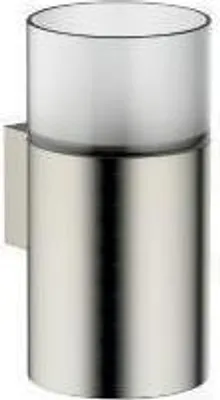 Produktbild von Dornb Glashalter Wandmodell, komplett platin matt