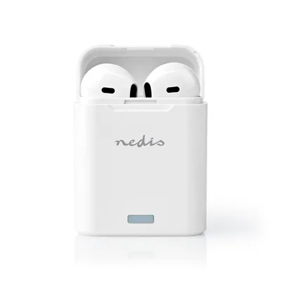 Imagen del producto de Nedis HPBT3052WT, Inalámbricos, 37,5 g, Auriculares, Blancos