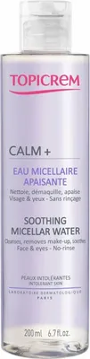 Obrázek produktu pro Topicrem Calm+ Soothing Micellar Water odličovací micelární voda s hydratačním účinkem 200 ml