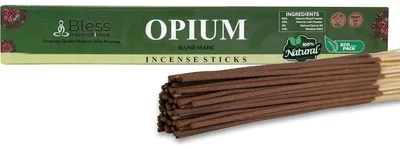 Productafbeelding van Verdampingsstokjes, opium, zonder koolstof, voor ontspanning. 25 stokjes (40 gram)