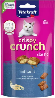 Produktbild von Vitakraft 28815, Snacks, Katze, Adult, Lachs, 60 g, Zuckerfrei