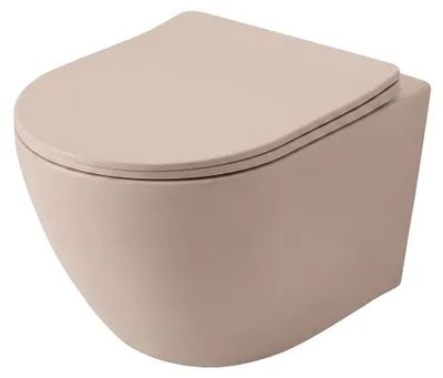Productafbeelding van Rea Hangende Toilet Carlo Mini Tornado Mocca Matt