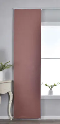 Produktbild von Flächenvorhang mit Paneelwagen HxB 245x60 cm Altrosa 100% Verdunkelung Blackout »München Dark« Paneelwagen Leinenbindung 202410P