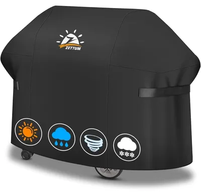 Image de Couverture de barbecue de 182 cm, robuste, imperméable et résistante aux UV, pour barbecues à gaz