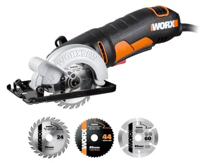 Image de Scie circulaire filaire WORX, 400 W, 85 mm, Wx423.1