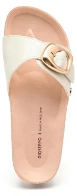 Produktbild von Gioseppo WALPOLE Damen Silver Sandalen Flach Plateau Schnalle Komfort (74596-P-Silver)