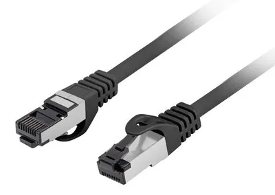 Image de LANBERG Patchkabel CAT.8.1 S/FTP LSZH CU 0,25m Fluke Zert.sw