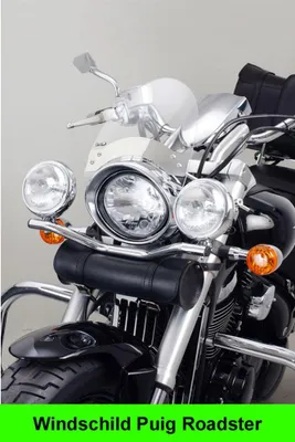 Produktbild von PUIG 0444W Roadster passend fuer SUZUKI VL125 INTRUDER Transparent