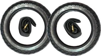 Produktbild von 2 Set 12" Reifen + Schlauch 12 1/2 x 2 1/4  = 62-203 Kinderwagen Roller