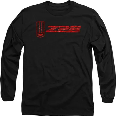Image de Chevrolet - "The Z28" T-shirt Homme/Femme Unie, Manches Longues TV21825 (L) (Noir)