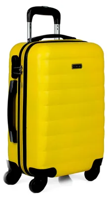 Produktbild von Handgepäck Trolley Koffer in Gelb - Kabinengepäckgröße 55x40x20