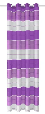 Produktbild von Gardine Dickes Band 145x250 Helllila-Dunkellila-Weiß