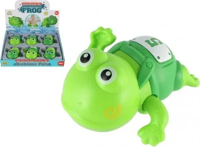 Obrázek produktu pro Žába natahovací do vany plast 10cm 18m+
