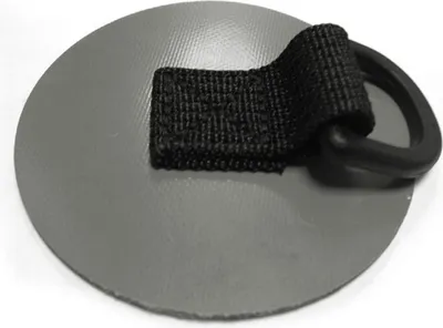 Produktbild von Gumotex D-Ring 80 mm – robuster Beschlag für Schlauchboote, Farbe:grau