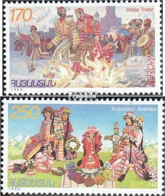 Produktbild von Briefmarken Armenien 1998 Mi 335-336 (kompl.Ausg.) postfrisch Feste