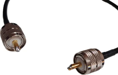 Image de Rallonge RG58 UHF mâle / UHF mâle 50cm