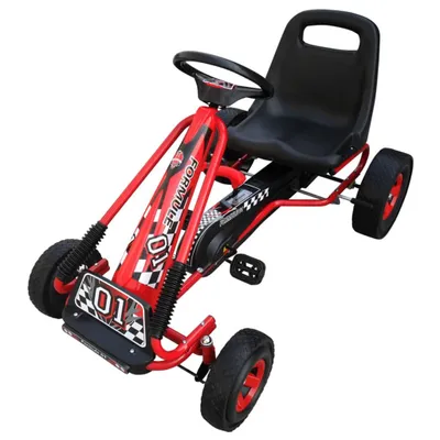 Immagine prodotto di Go Kart rosso 96 x 60 x 56 cm