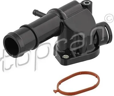 Produktbild von TOPRAN Kühlmittelflansch 117 464 zylinderkopf getriebeseitig für AUDI Q5 (8RB)