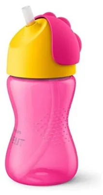 Immagine prodotto di Bicchiere con cannuccia PHILIPS Avent (modello SCF798/02) Rosa 1 pezzo (confezione da 1)