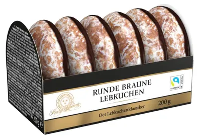 Obrázek produktu pro Henry Lambertz perník s polevou a lahodnou čokoládou 200g