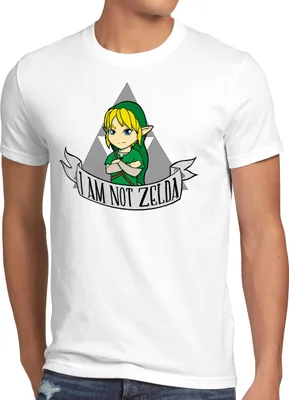 Produktbild von style3 I am not Herren T-Shirt link gamer