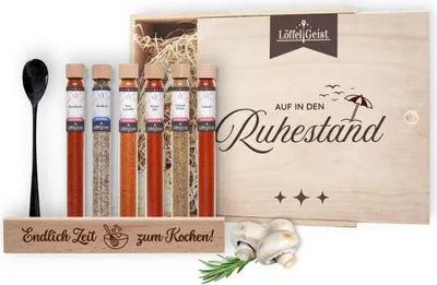 Produktbild von Gewürz-Geschenkbox Auf in den Ruhestand