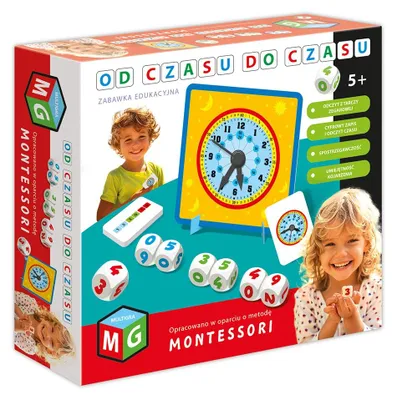 Obrázek produktu pro Vzdělávací hra Montessori hodiny pro děti