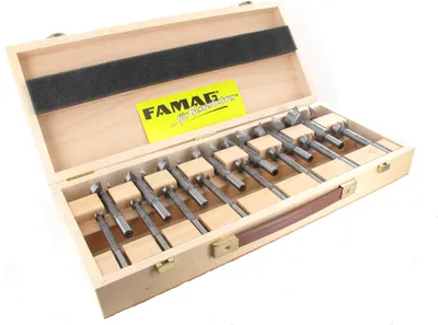 Produktbild von FAMAG 1630 Forstnerbohrer WS, 16-teiliger Satz im Holzkasten Ø 1/4-2 1/8'' -1630.616