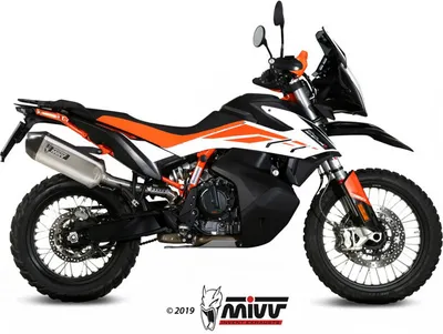 Obrázok produktu pre MIVV SPEED EDGE SLIP-ON je vhodný pre KTM Adventure 19-