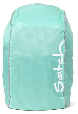 Produktbild von satch Regenhülle Rain Cover Mint türkis weiß