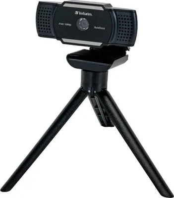 Immagine prodotto di Webcam Verbatim con microfono Hd 1080P Awc-01 nero/nero 49578