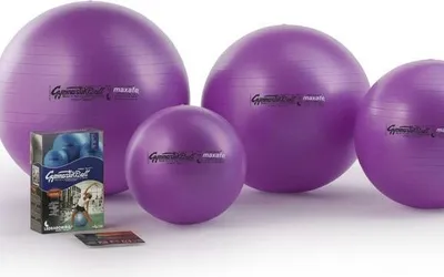 Produktbild von Ledragomma Pezzi MAXAFE Gymnastikball in verschiedenen Größen : 75cm / blau Größe: 75cm Farbe: blau