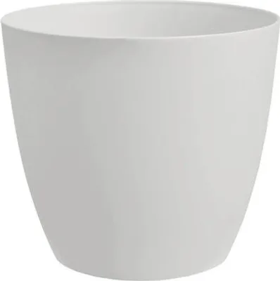 Produktbild von Ella Mat dekorativer Blumentopf, Weiß – Durchmesser: 9 cm