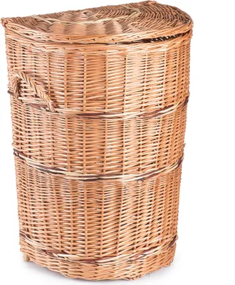 Produktbild von JIPRO® Wäschekorb aus Weide Kleding IV. - Weidenkorb - B 42 x T 32 x H 58(cm)