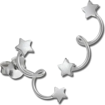 Produktbild von SilberDream Ohrstecker Damen Silber silber Sternenschweif Ohrringe SDO8212J