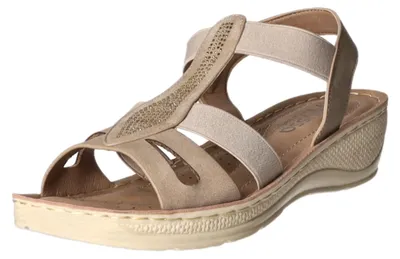 Produktbild von Sandalette mit Mehrweite bis 30mm Sohlenhöhe 6629-2-BE