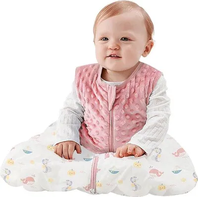 Produktbild von Famanu Babyschlafsack 1,5 TOG - Mouwlos, Rosa, S (0-6 Monate)