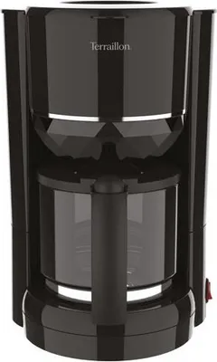 Image de Cafetière filtre 980w 10 tasses - Terraillon - 15388 - diamant noir