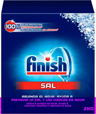 Image de Sel Lave-vaisselle Finish 2kg Protection Calcaire Optimale - Générique